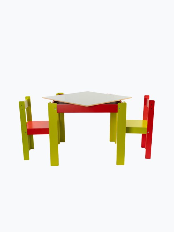 Conjunto mesa cajon + 2 sillas - Image 5