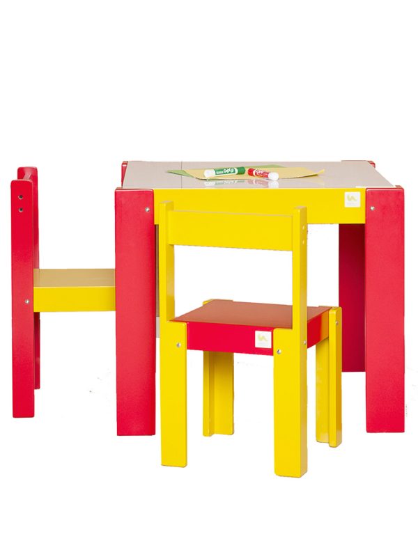Conjunto mesa con pizarra + 2 sillas - Image 3