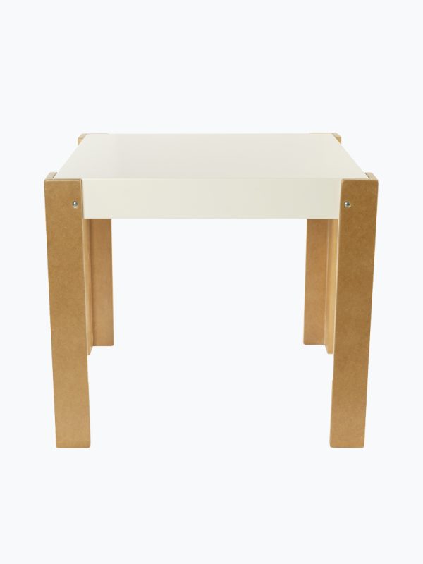 Mesa cuadrada tapa fija laqueada - Image 2