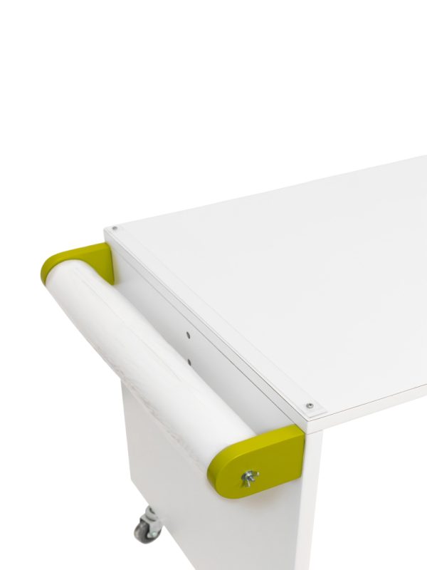 Mesa de arte grande con rollo y caja - Image 4